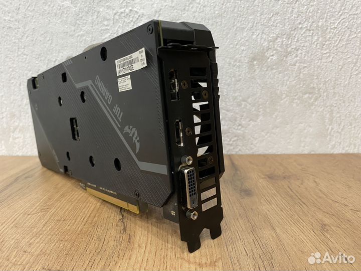 Видеокарта GeForce GTX 1660 Super asus TUF Гаранти