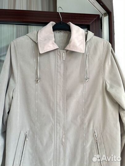 Женский плащ дождевик зеленый (L)