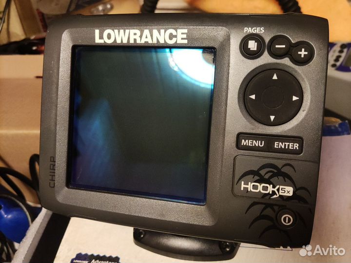 Эхолот картплоттер Hook 5x Chirp