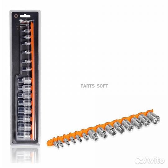 Airline atbs35 Набор головок torx E4-E24 на подвес