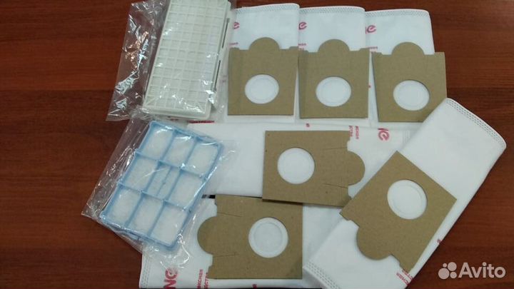 Мешки для пылесоса Bosch 6 штук + 2 Фильтра