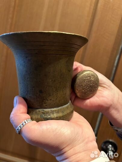 Ступка Бронзовая с пестиком