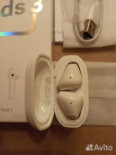 Наушники TWS Xiaomi Redmi Buds 3 белый