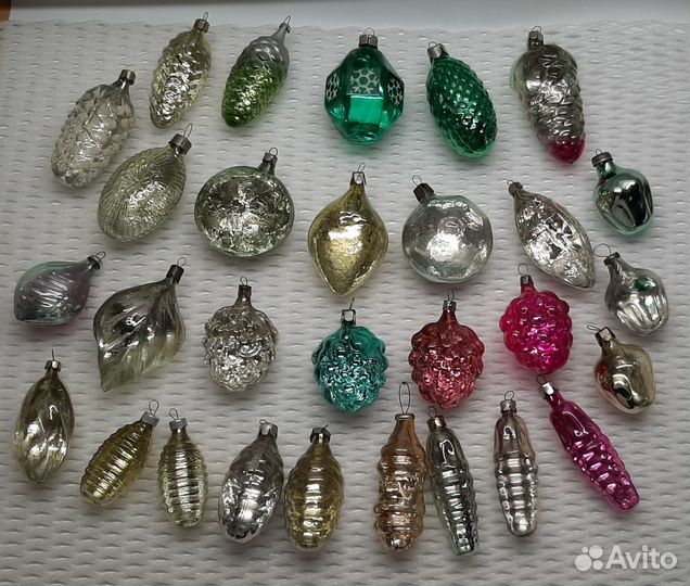 Елочные игрушки СССР