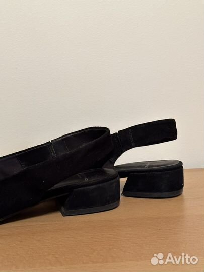 Туфли балетки натуральная замша 36
