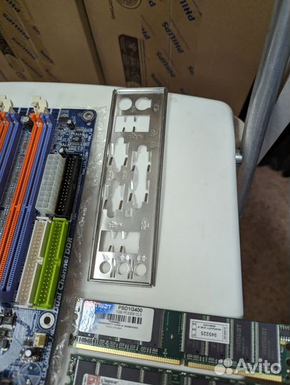 Материнская плата процессор память ретро