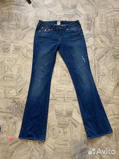 Джинсы клеш