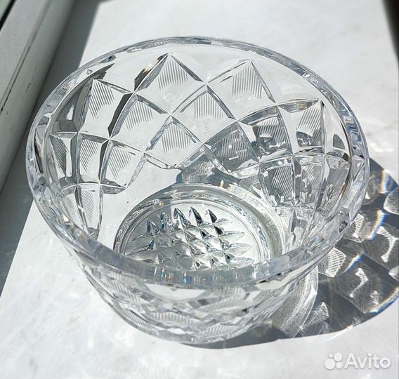 Салатник хрустальный