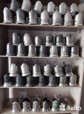 50 подстаканников мнц.Кольчугино