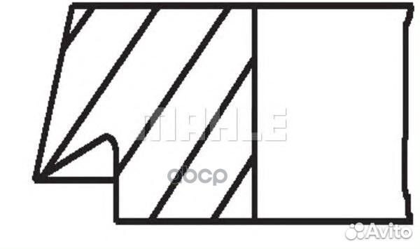 Кольца поршневые 1шт renault 1.6 16V K4M 79.5