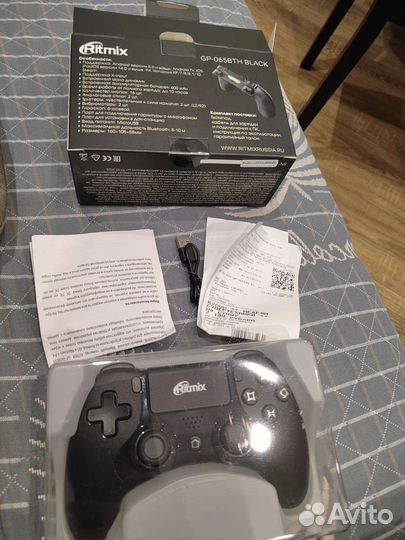 Геймпад, джойстик xbox, ps, pc, ritmix gp-065bth