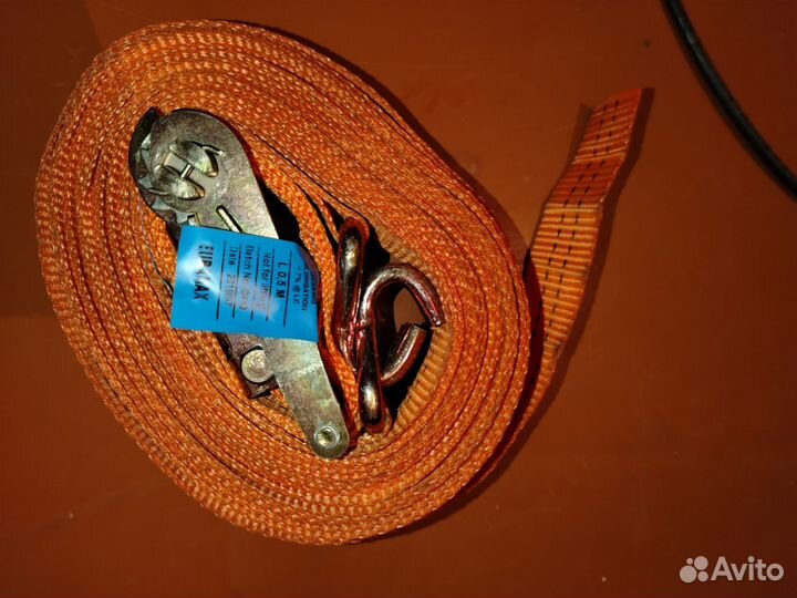 Ремень стяжной с хр. мех-м для крепления груза