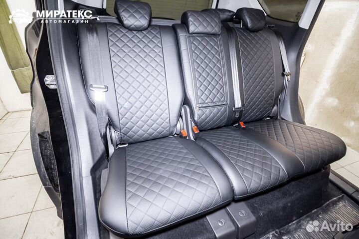 Авточехлы Форд Куга II / Экокожа Ромб