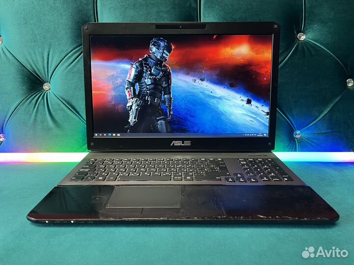 Игровой Asus ROG 17,3 i7 GTX FHD SSD 12GB