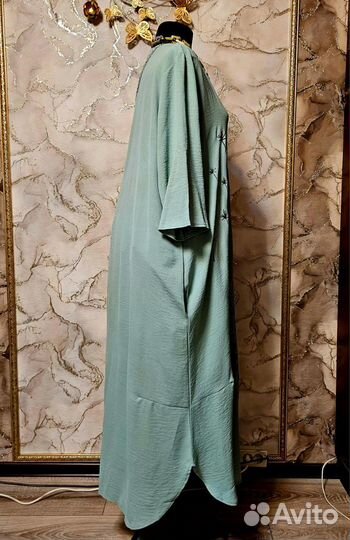 Стильное новое платье большого размера р.60