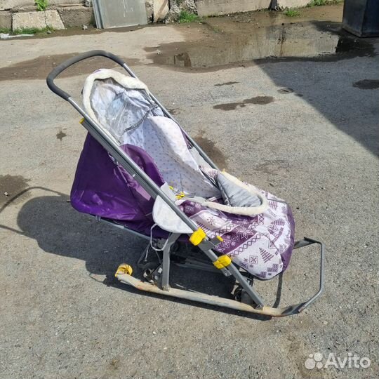 Коляска санки