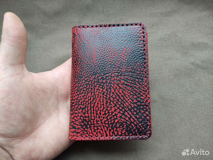 Обложка для автодокументов кожа