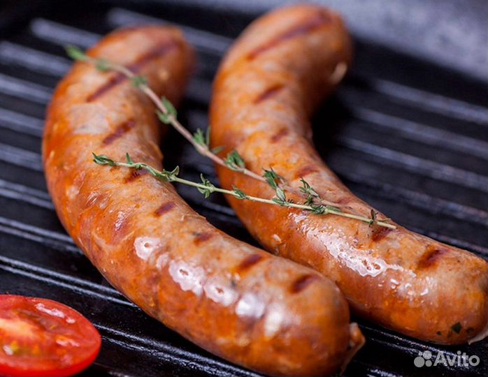 Колбаски для гриля, купаты для жарки