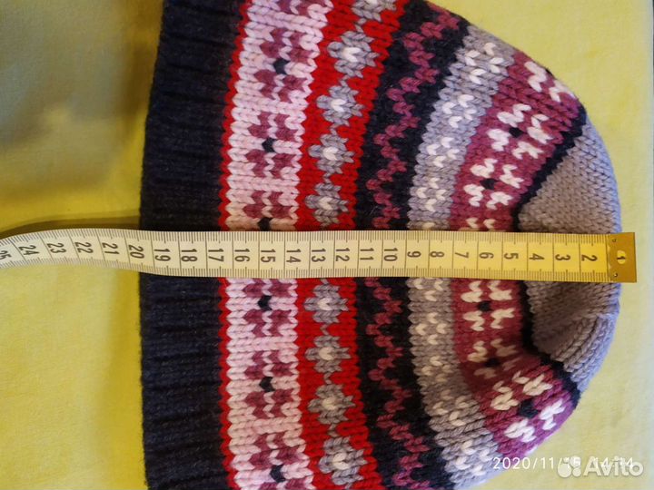 Шапки варежки шерсть ручная работа