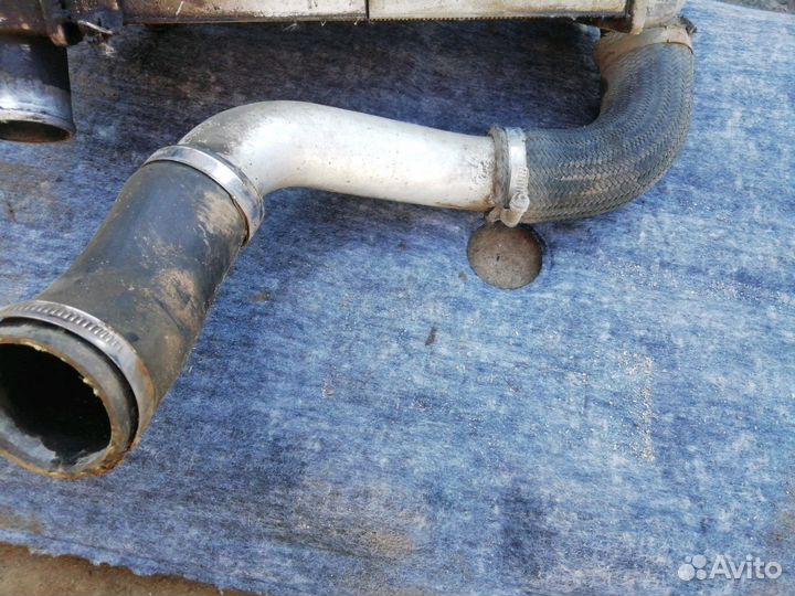 Патрубок интеркуллера хендай сантафе 2