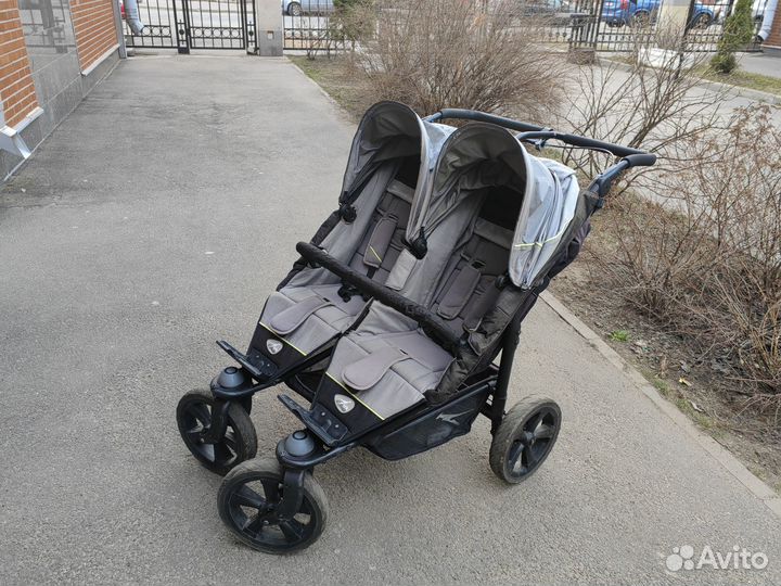 Коляска для двойни 2 в 1 TFK Twin Trail