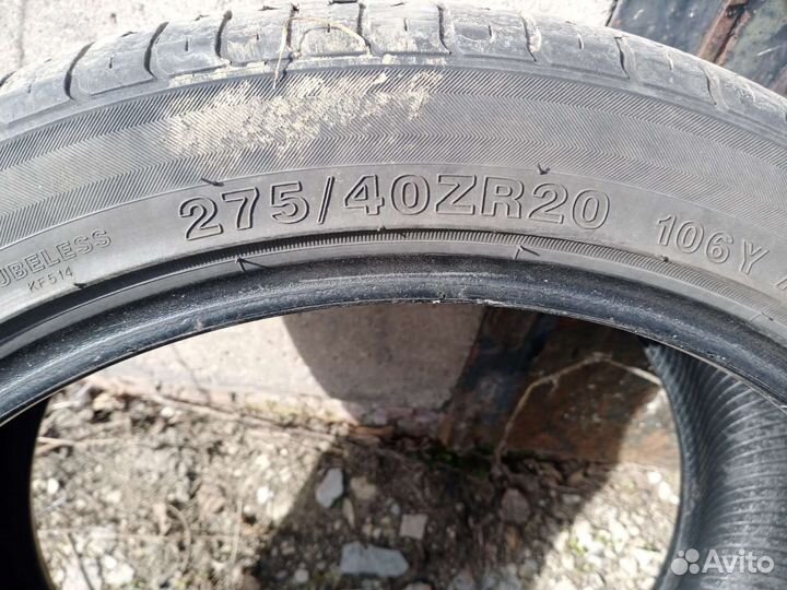 Kinforest KF-550 275/40 R20 и 315/35 R20