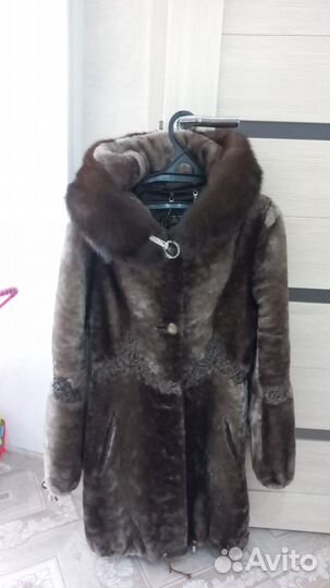 Шуба мутоновая