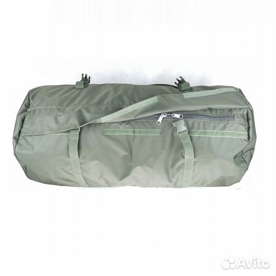 Баул армейский с молнией и плечевыми лямками 100 л