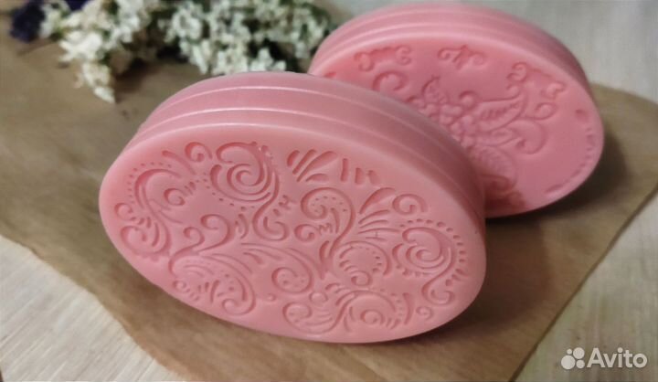 2 мыла ручной работы 