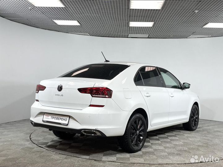 Volkswagen Polo 1.6 AT, 2022, 72 997 км