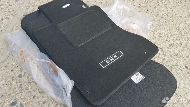 Коврики в салон BMW 5 (e60) текстильные