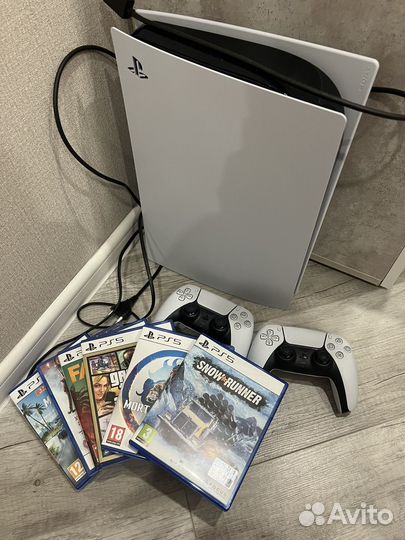 Sony playstation 5 ps5 2 джойстика