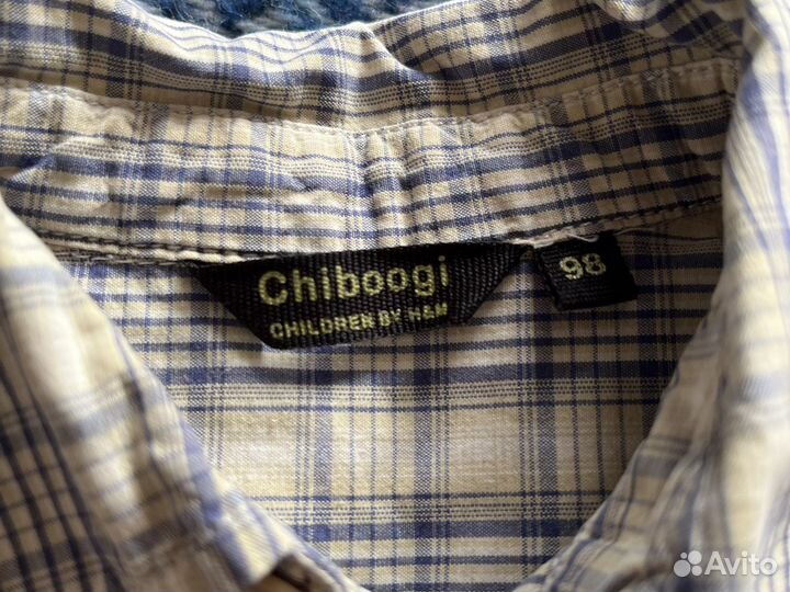 Рубашки и жилет для мальчика GAP, H&M, MC 98 см