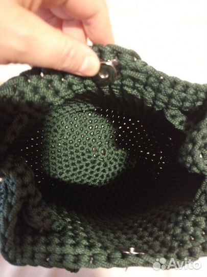 Сумка женская вязаная ручная работа