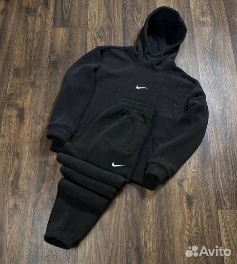 Новый тёплый мужской костюм с начёсом Nike