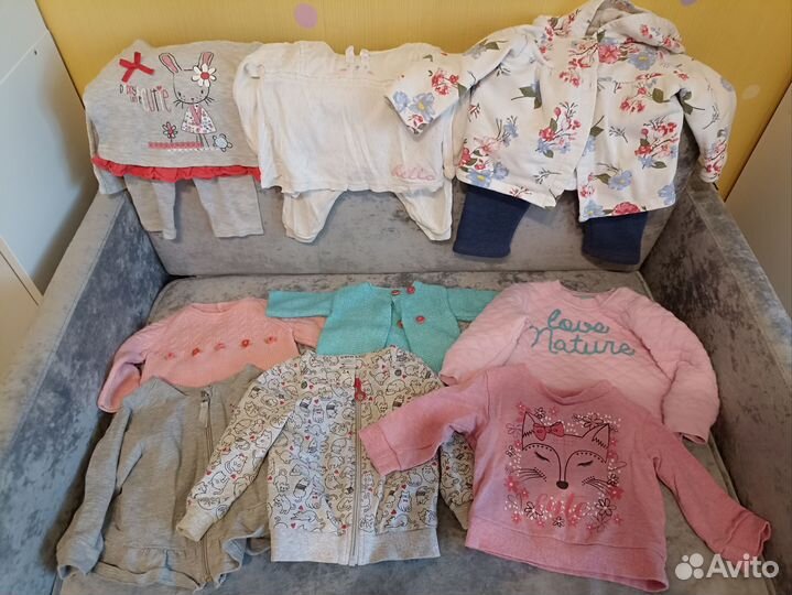 Вещи для девочки 62 - 80