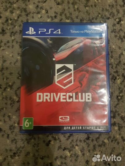 Driveclub ps4(диск)