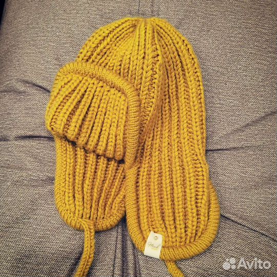 Шапка ушанка р. 54
