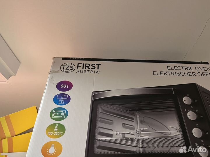 Электрический духовой шкаф first FA- 5047. 60 лит