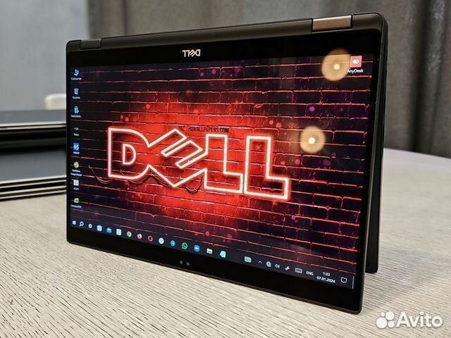Dell 2 in 1 7390 IPS i5-8250 8Gb/256SSD Чек Гаран