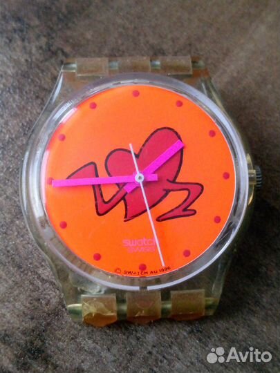 Часы Swatch без ремня
