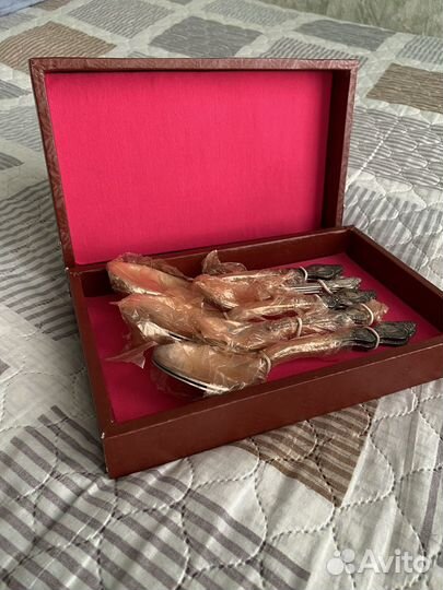 Антикварные серебряные ложки СССР