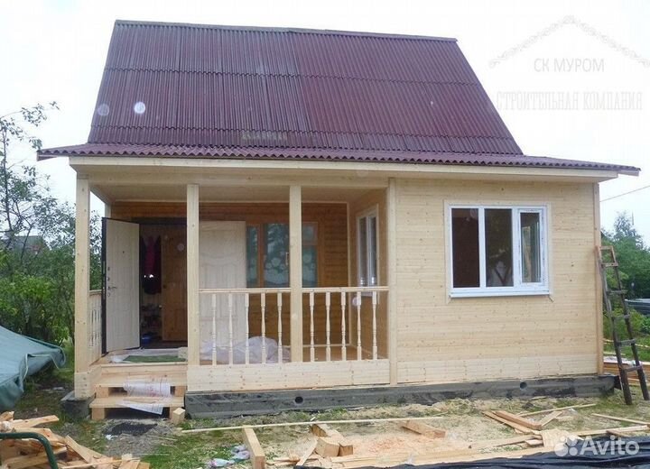 Поднятие домов и замена венцов