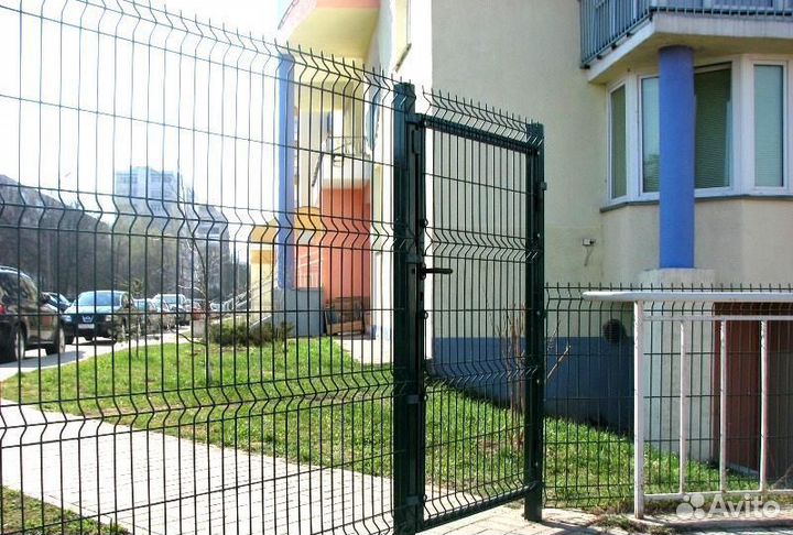 Забор сетка 3D