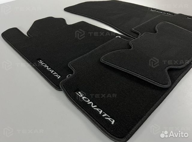 Коврики на Hyundai Sonata DN8 ворсовые
