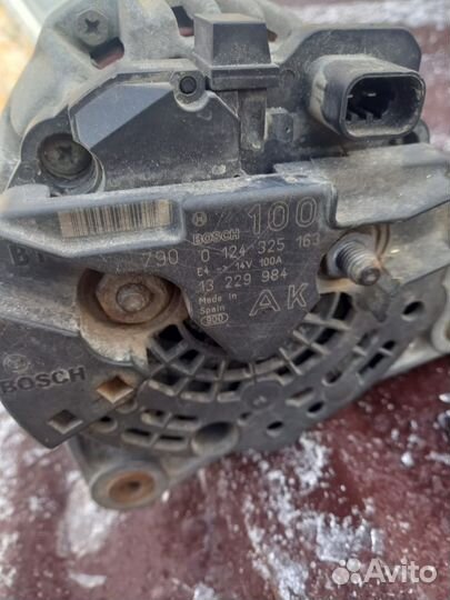 Генератор на opel астра н