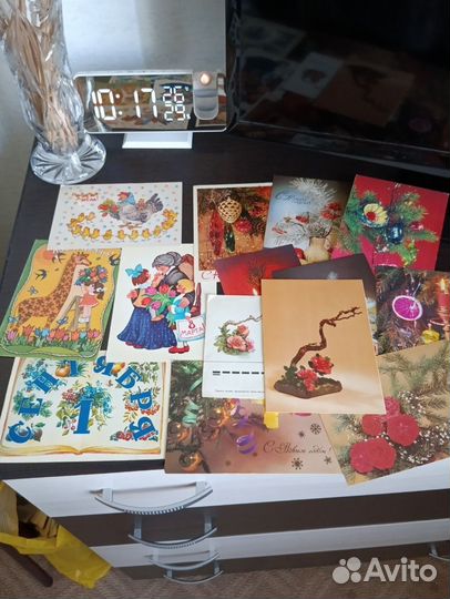 Открытки СССР чистые