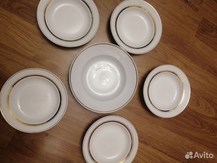 Тарелки зик Конаково 6 шт