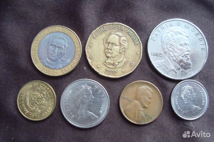 Монеты Северной, Латинской и Южной Америки