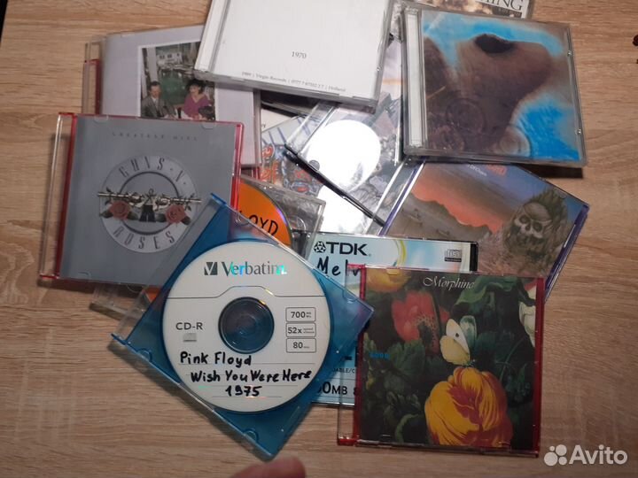 Музыкальные CD-R диски (рок, метал)